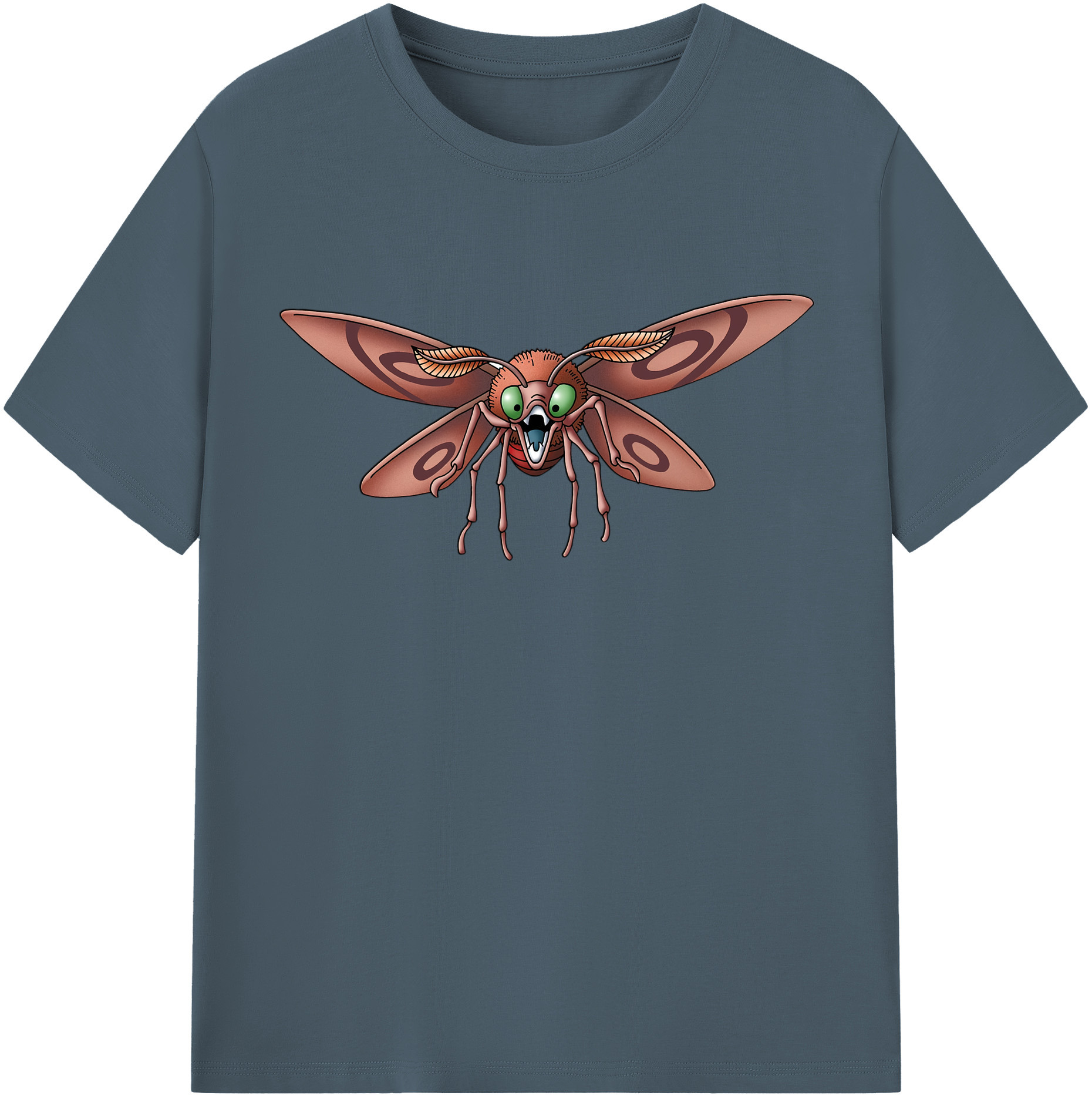（画像用） ドラゴンクエスト Doragon Kuesuto Dragon Quest 綿100％半袖Tシャツ（フロントプリント）
